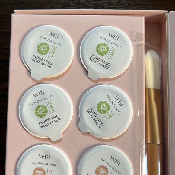 WEI China Herbal Beauty Two-In-One Purify and Glow Mask Collection with Brush - Picture 4 of 5